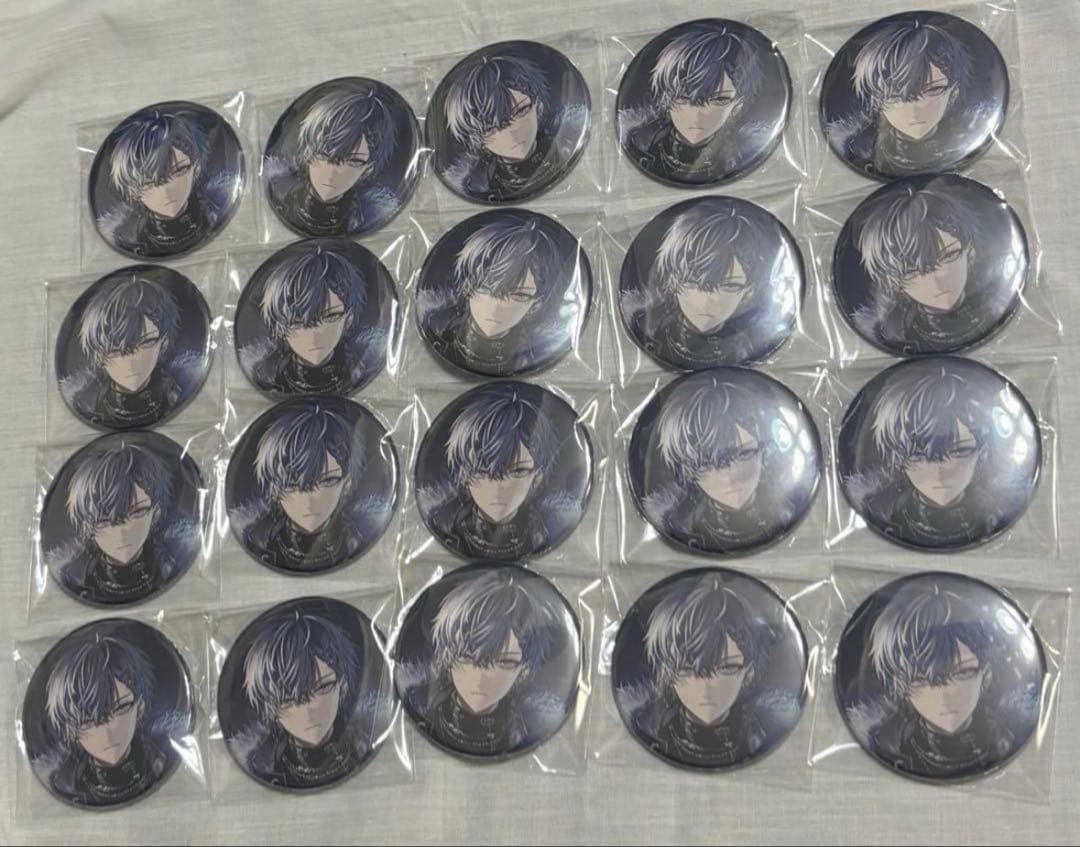 にじさんじ 小柳ロウ 誕生日グッズ2024 缶バッジ20個