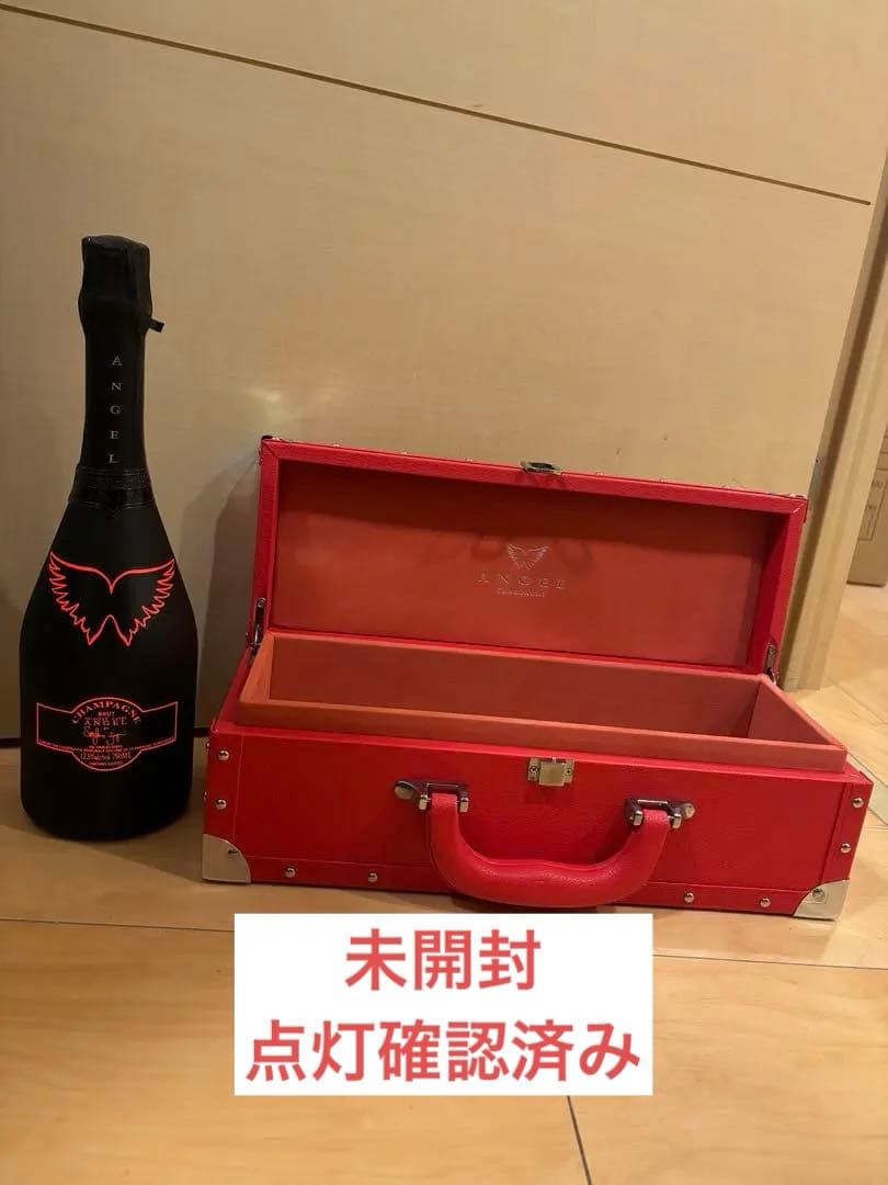 【未開封品】エンジェル シャンパン ヘイロー レッド 箱付き