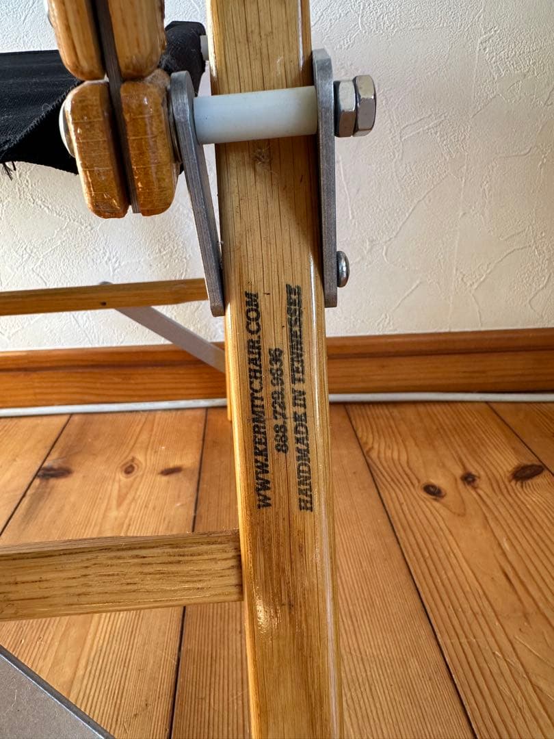 ◆Made in USA◆ カーミットチェア ブラック 正規 オーク OAK
