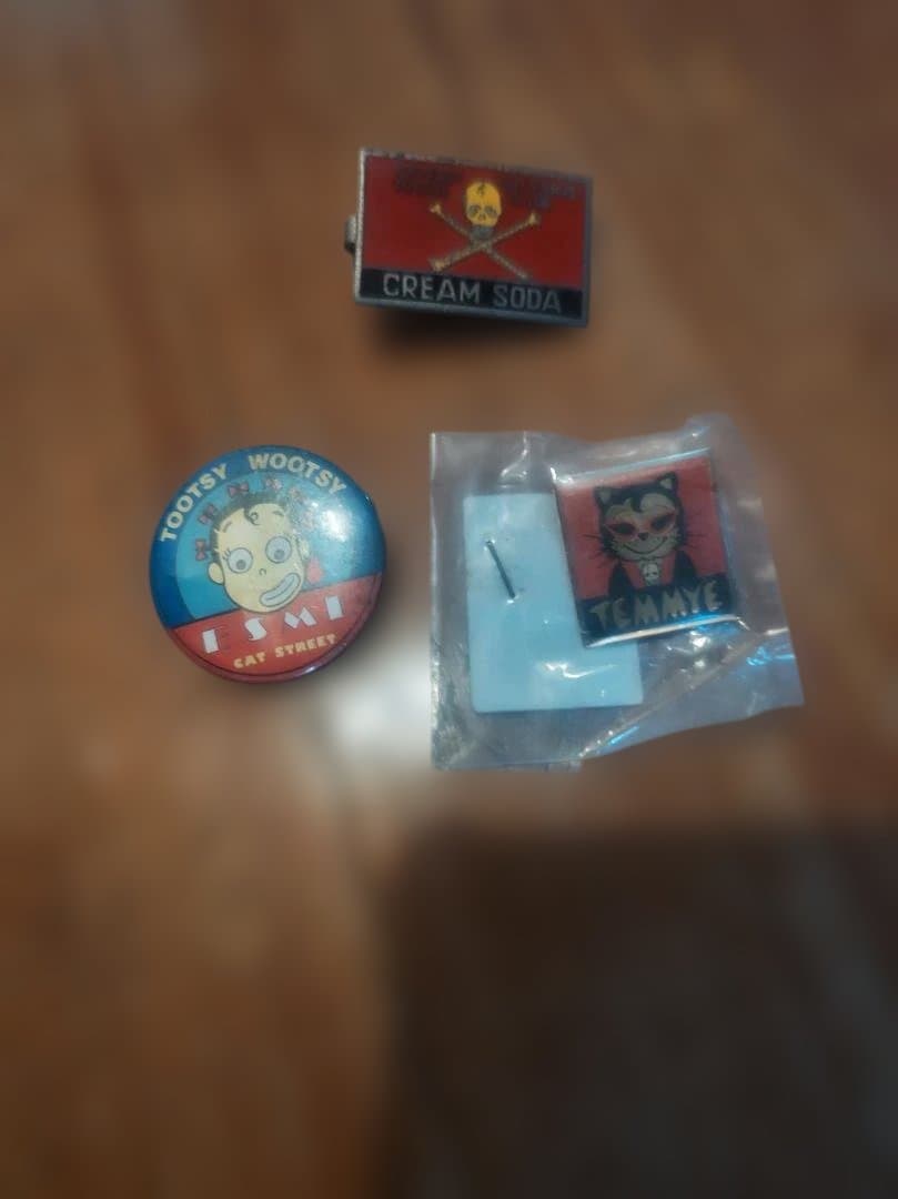 クリームソーダピンバッジセット