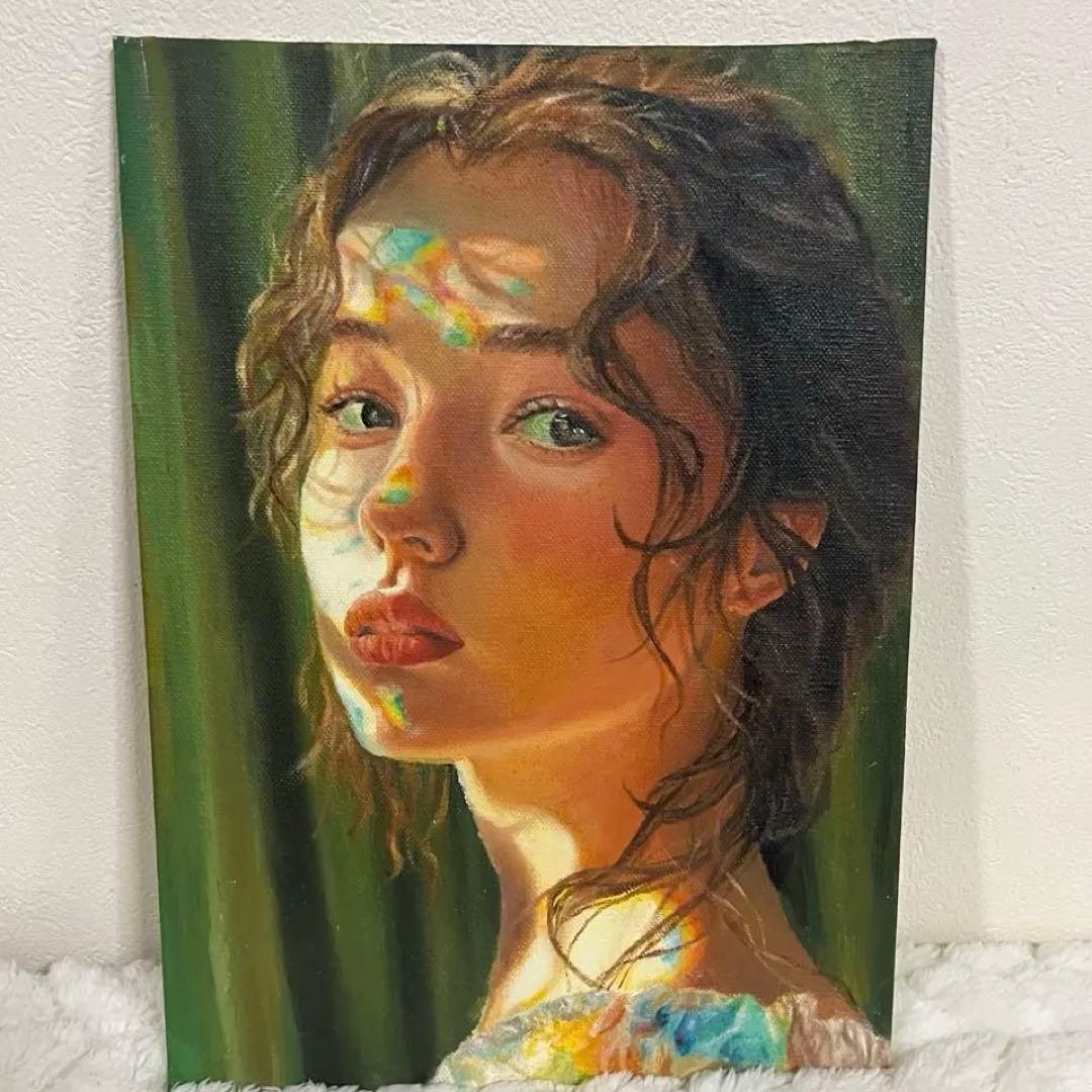 油彩画 肖像画