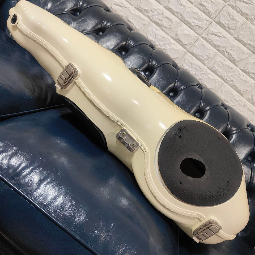 BESTBRASS e-Sax ホワイト アルトサックス用 消音器 ベストブラス