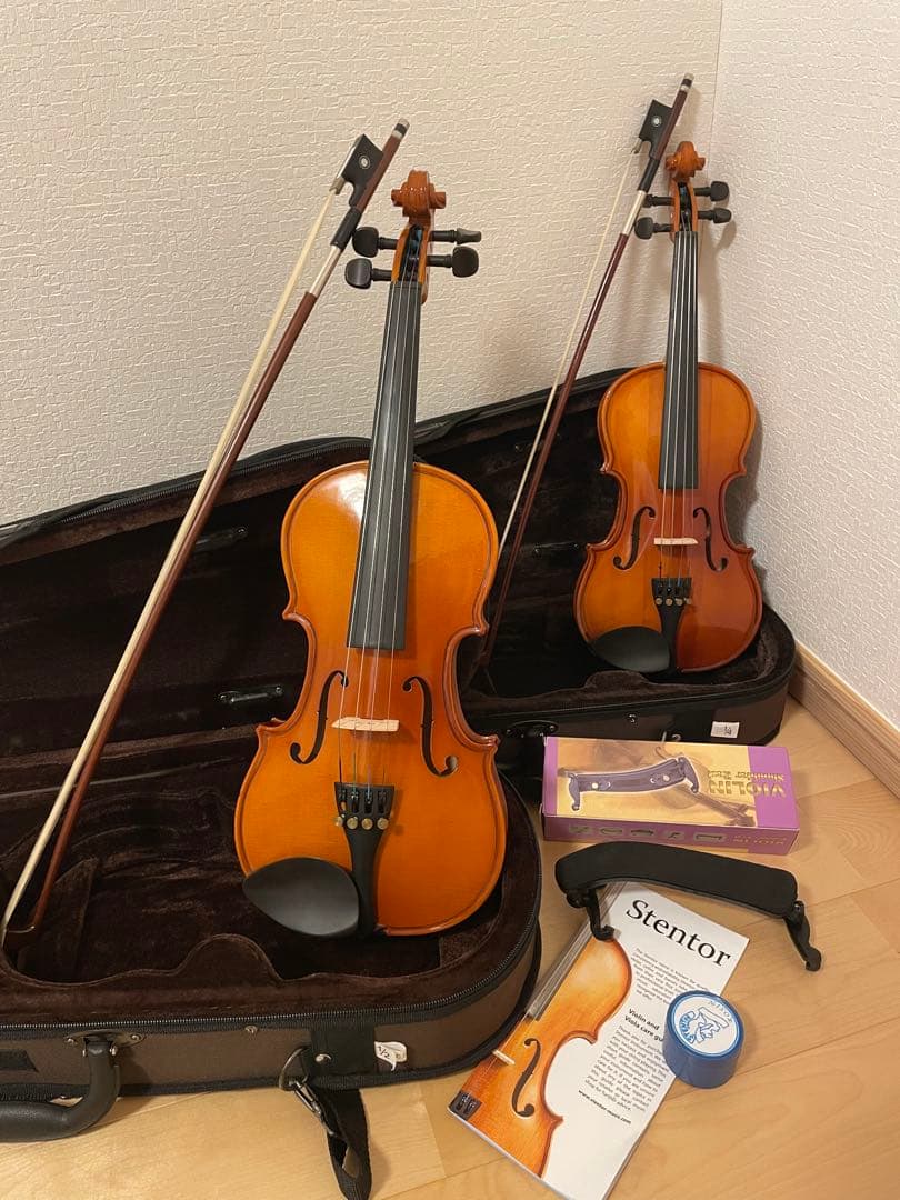 Stentor バイオリン 2本セット