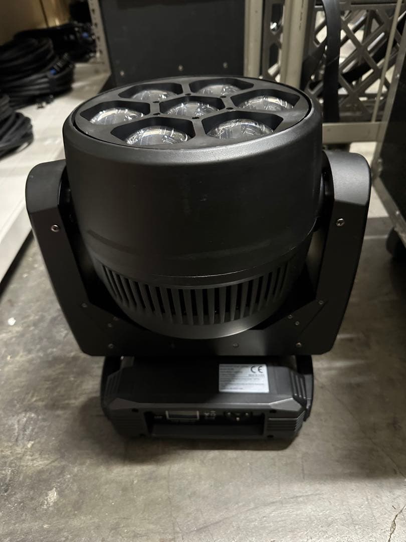 LED ムービングライト BEE EYE RGBW 7×40w 8台セット