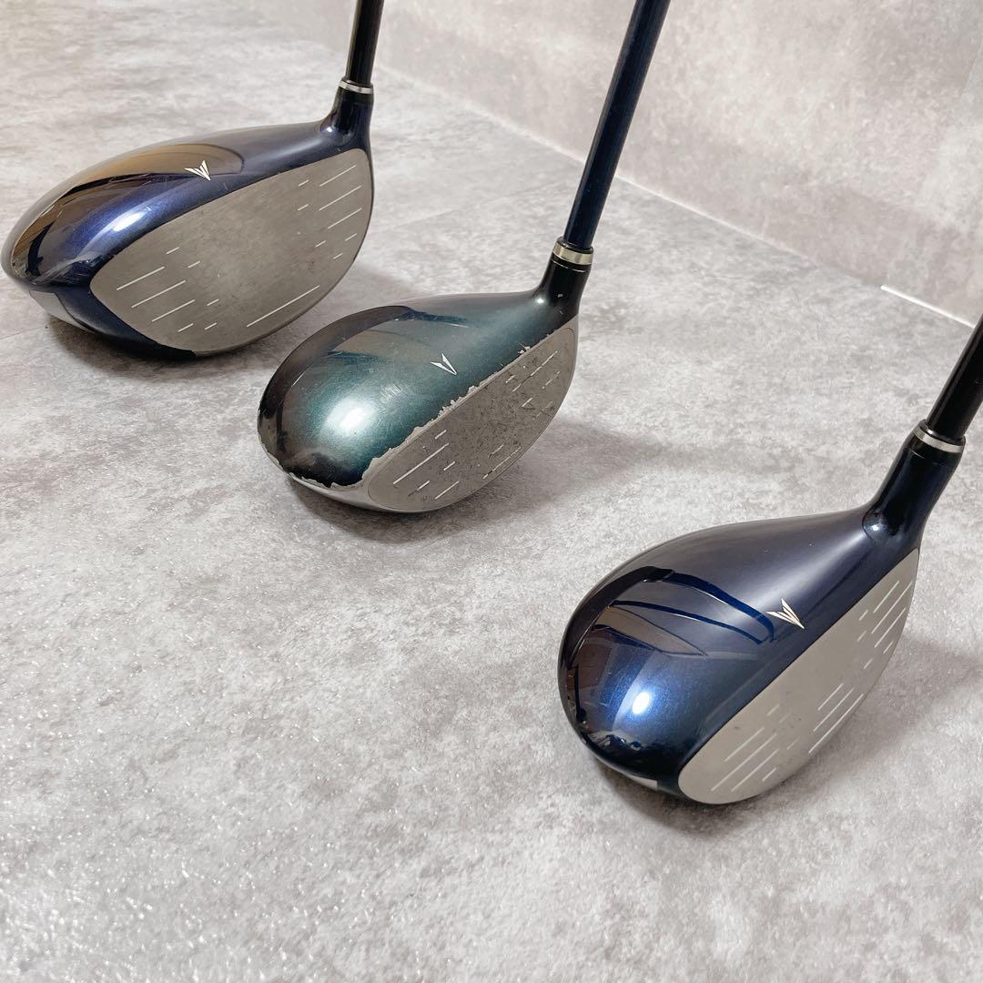 XXIO ゼクシオ レディース ウッド 3本セット FLEX L MP600