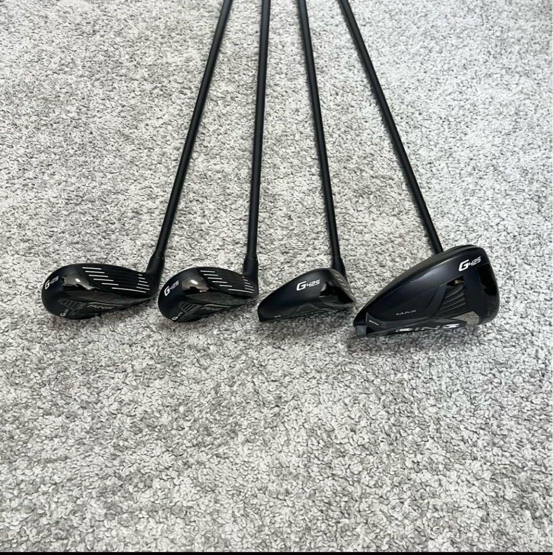 PING G425 ドライバー ユーティリティ 4本セット