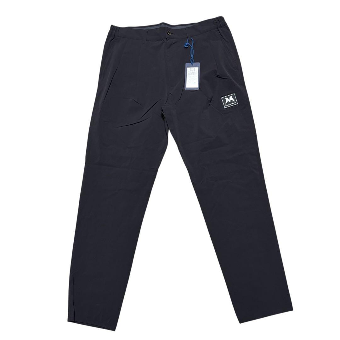 【定価28,600円】muta タック ストレッチパンツ ブラック サイズM