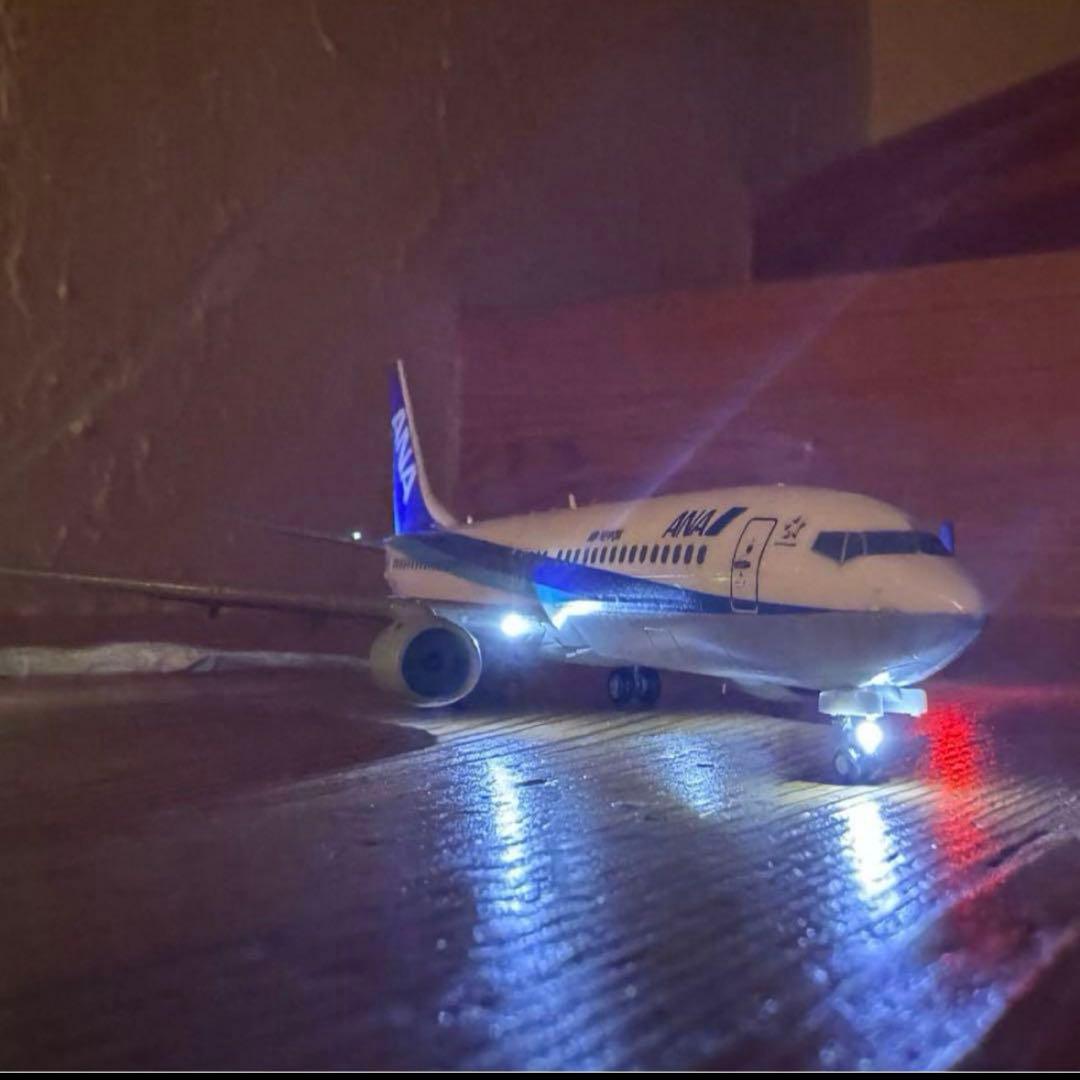 Boeing 737-800 電飾加工済航空機模型