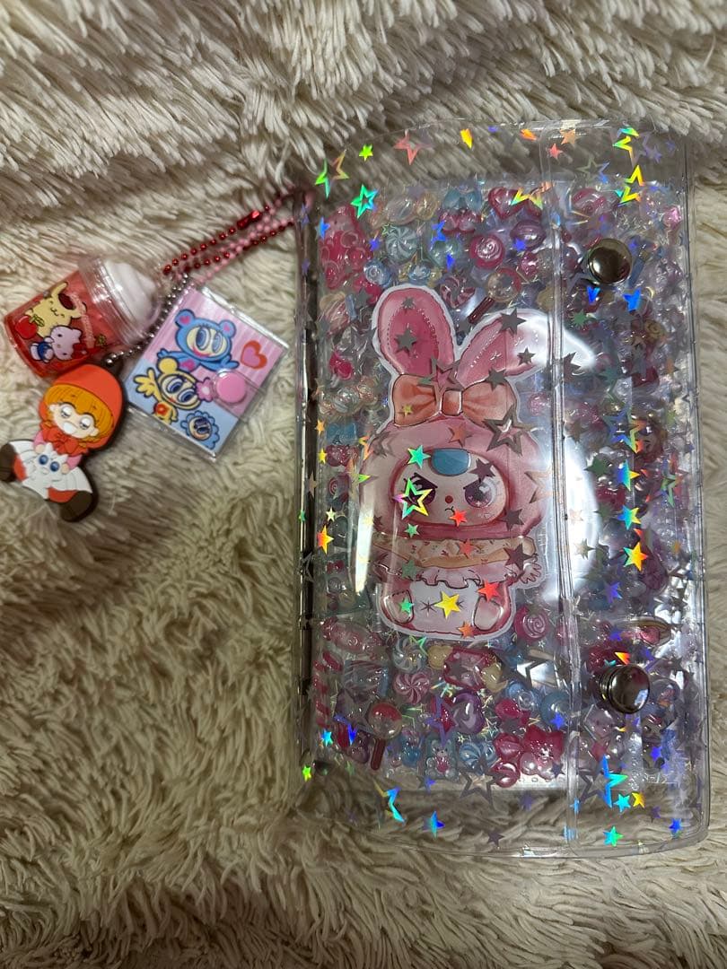 シール帳 完成品 A6 全10枚 星柄バインダー