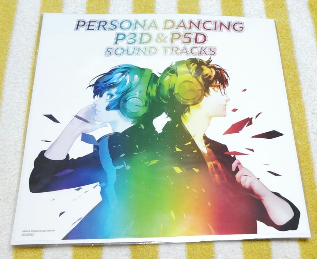 ペルソナダンシング P3D&P5D サウンドトラック Amazon特典メガジャケ