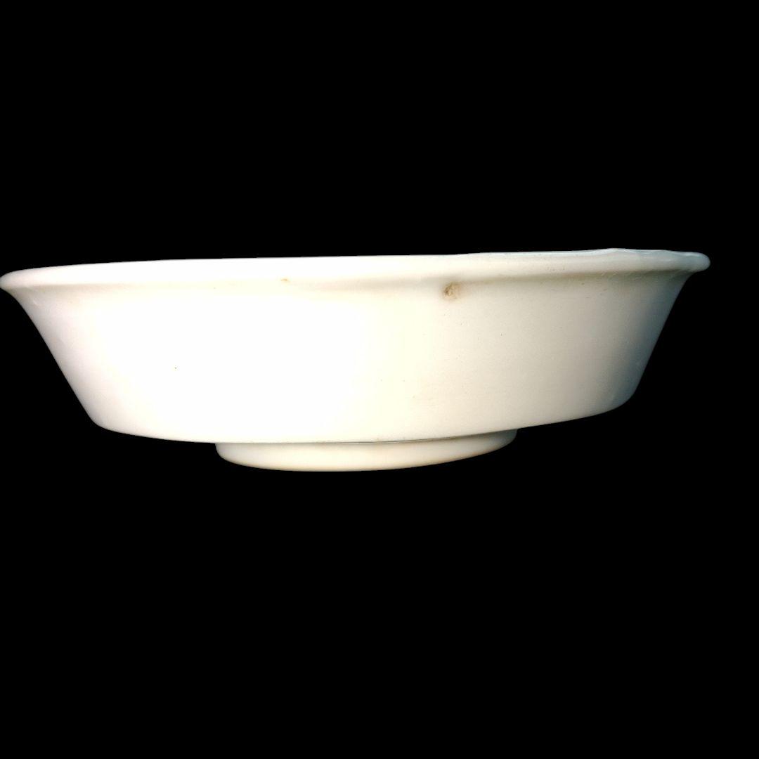 15世紀　李朝腰折皿　白磁小皿　中国美術