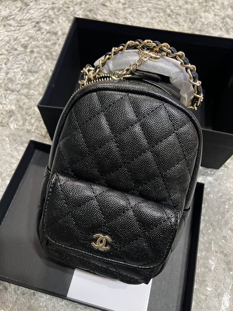 CHANELシャネル ノベルティ　ミニリュック　ショルダーバッグ