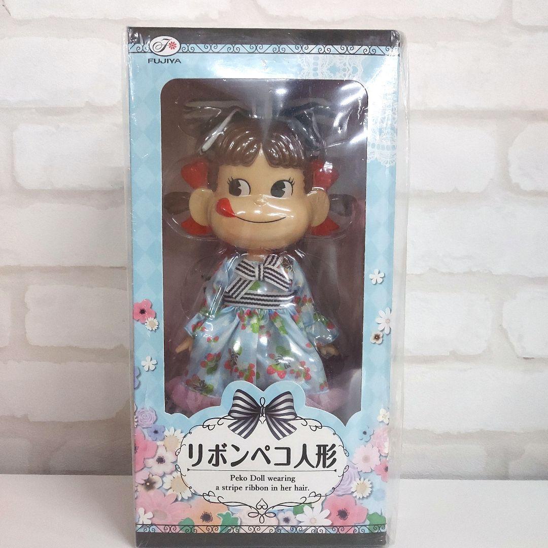 不二家リボンペコ人形♥新品未開封 ペコちゃんドール