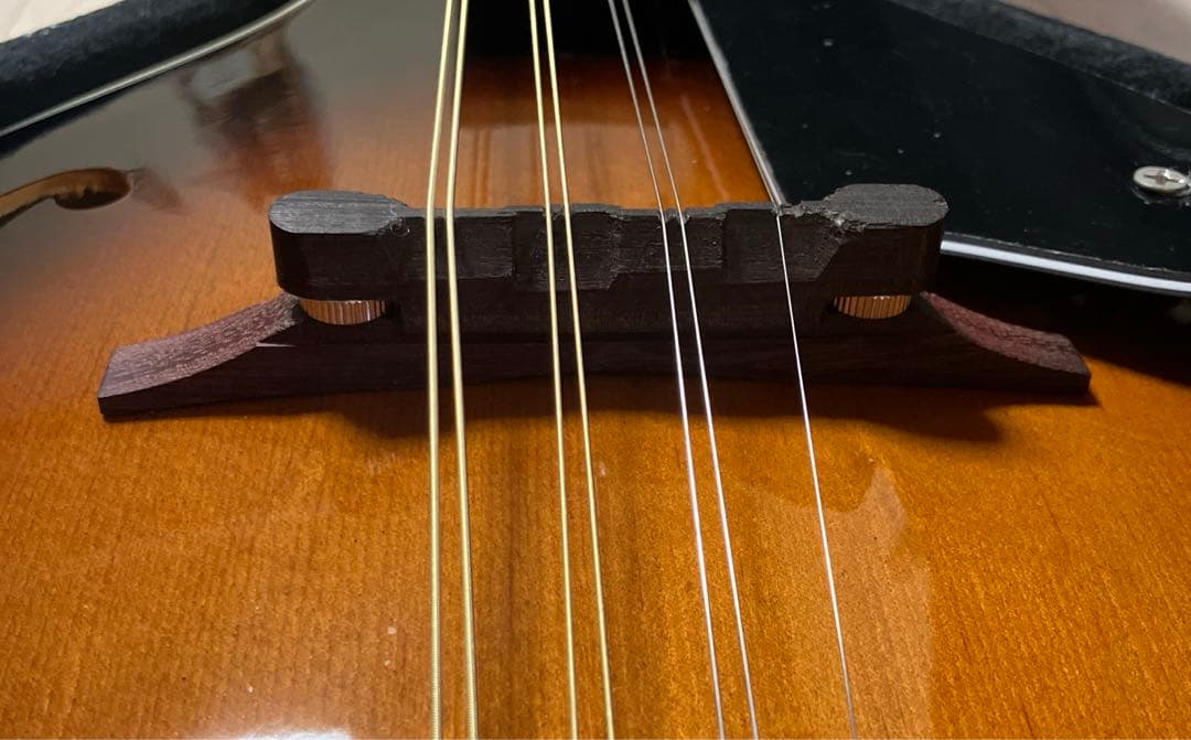 極美品 Aria AM-20 フラットマンドリン サンバースト ケース付き