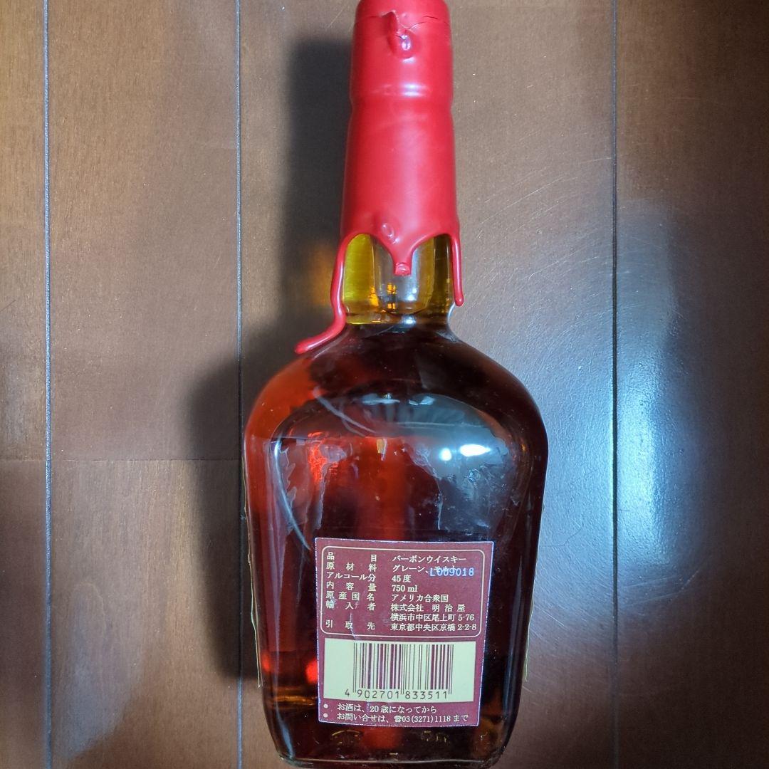 【古酒】Maker's Markオールドボトル明治屋取り扱い品 750ml