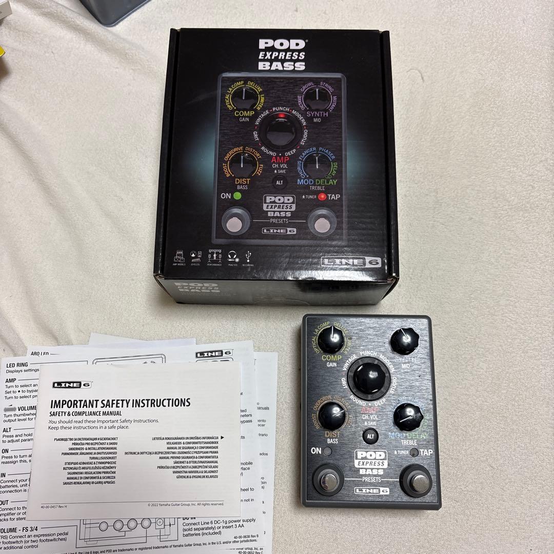 【Warrens】LINE 6 POD EXPRESS BASS