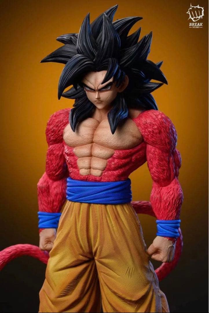【ドラゴンボール】孫悟空 スーパーサイヤ人4 ガレージキットフィギュア