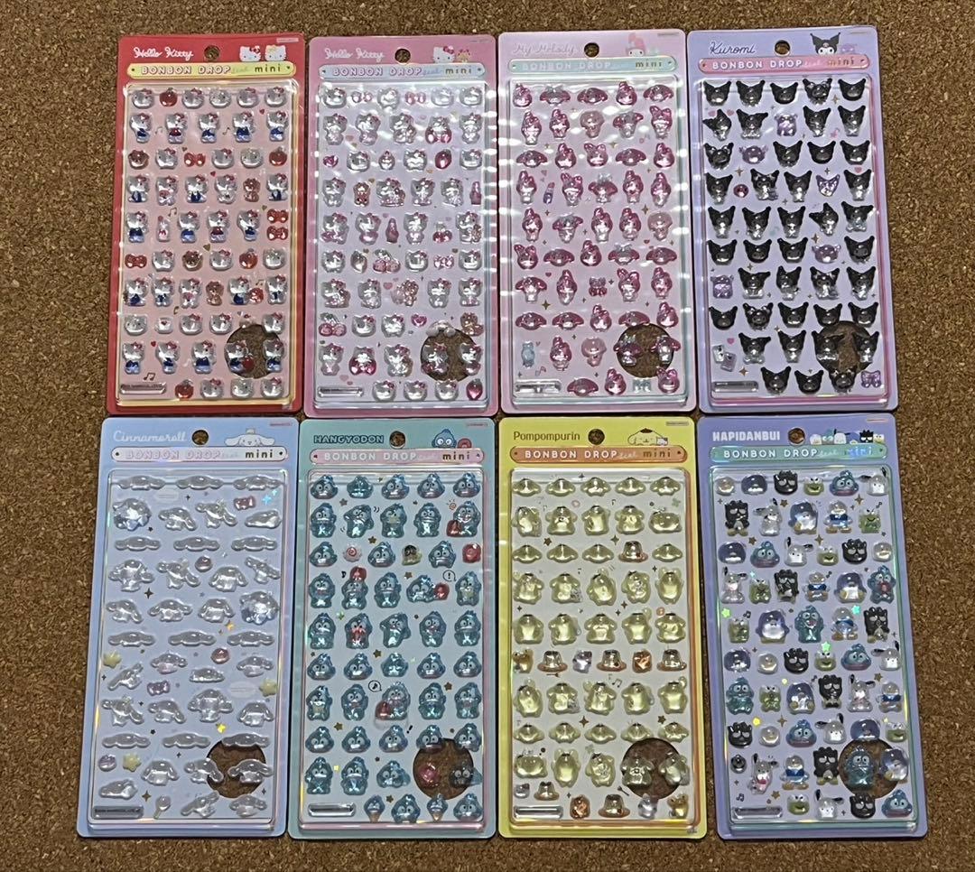 超希少【正規品】ボンボンドロップシール サンリオ　 第一弾、第二弾、mini