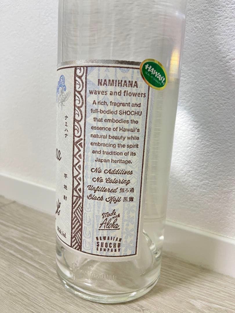 専用ページ5本セット　匿名配送　ハワイ焼酎 浪花 (なみはな)限定ギフト梱包