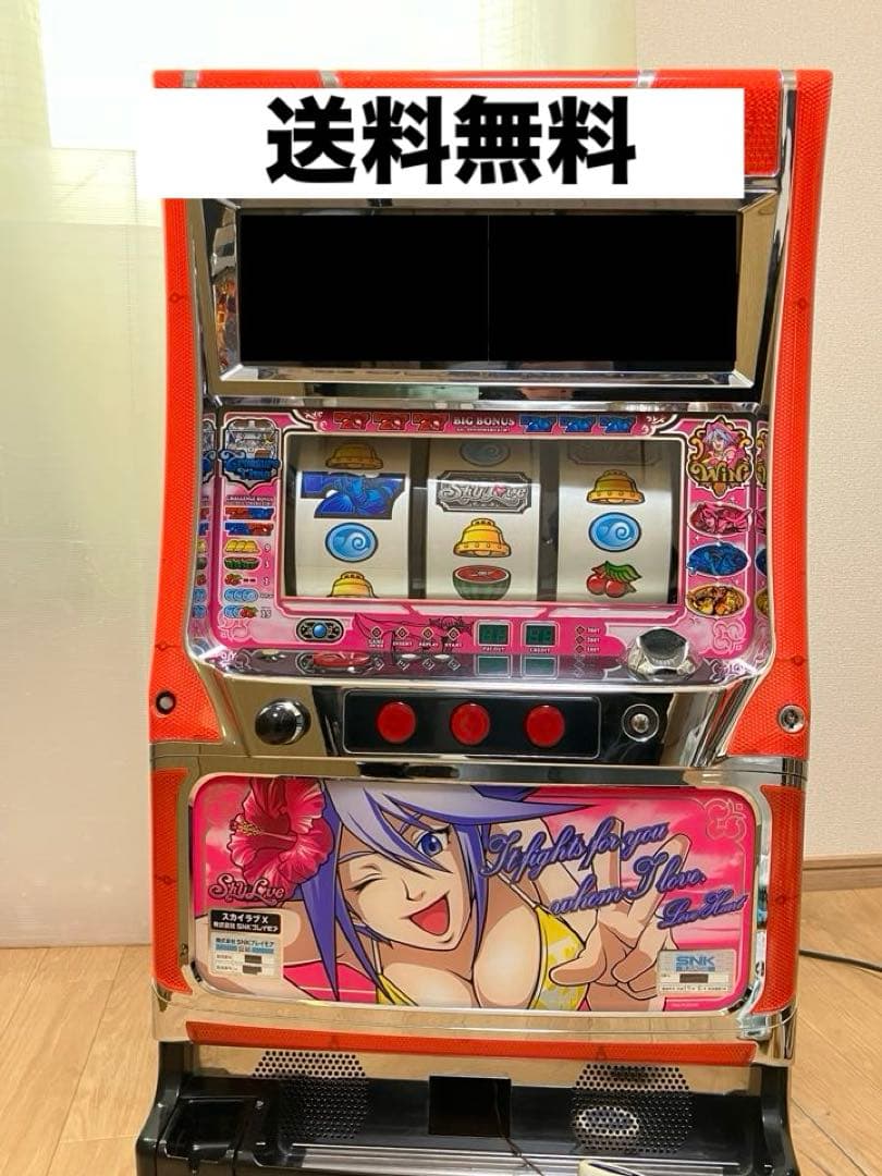 【送料無料】希少！パチスロ 初代スカイラブ 不要機付き ラブパネル 実機