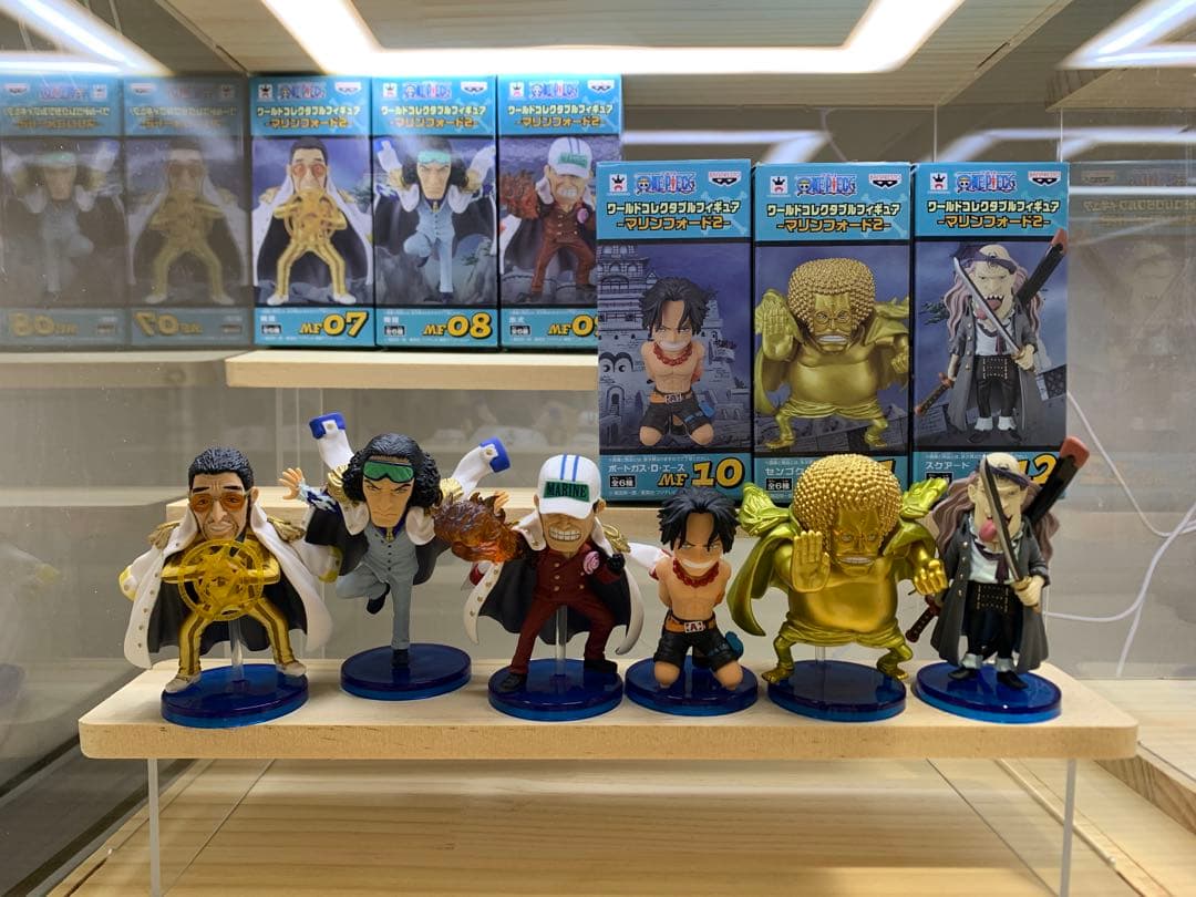 【希少】ワンピース ワーコレ WCF マリンフォード2 頂上戦争 全6種