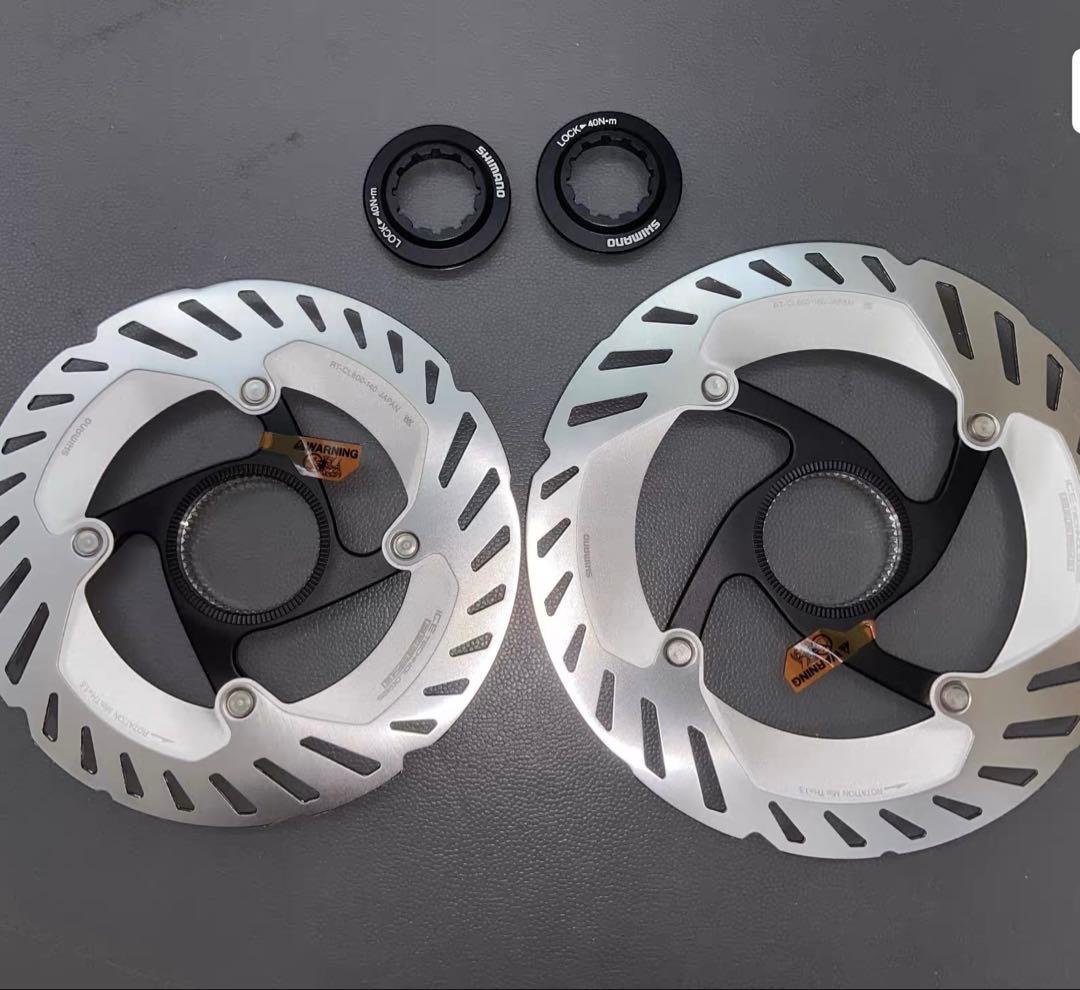 【未使用】シマノ RT-CL800 160/140mm内セレーション セット