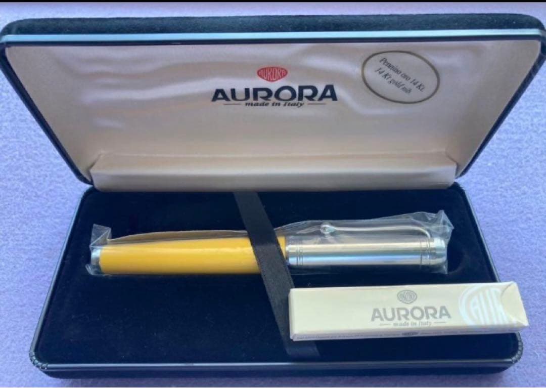 AURORA アウロラ 万年筆 Pennino oro 14Kt. ペン先14k