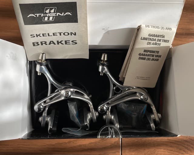 Campagnolo アテナ　スケルトンブレーキ　シルバー