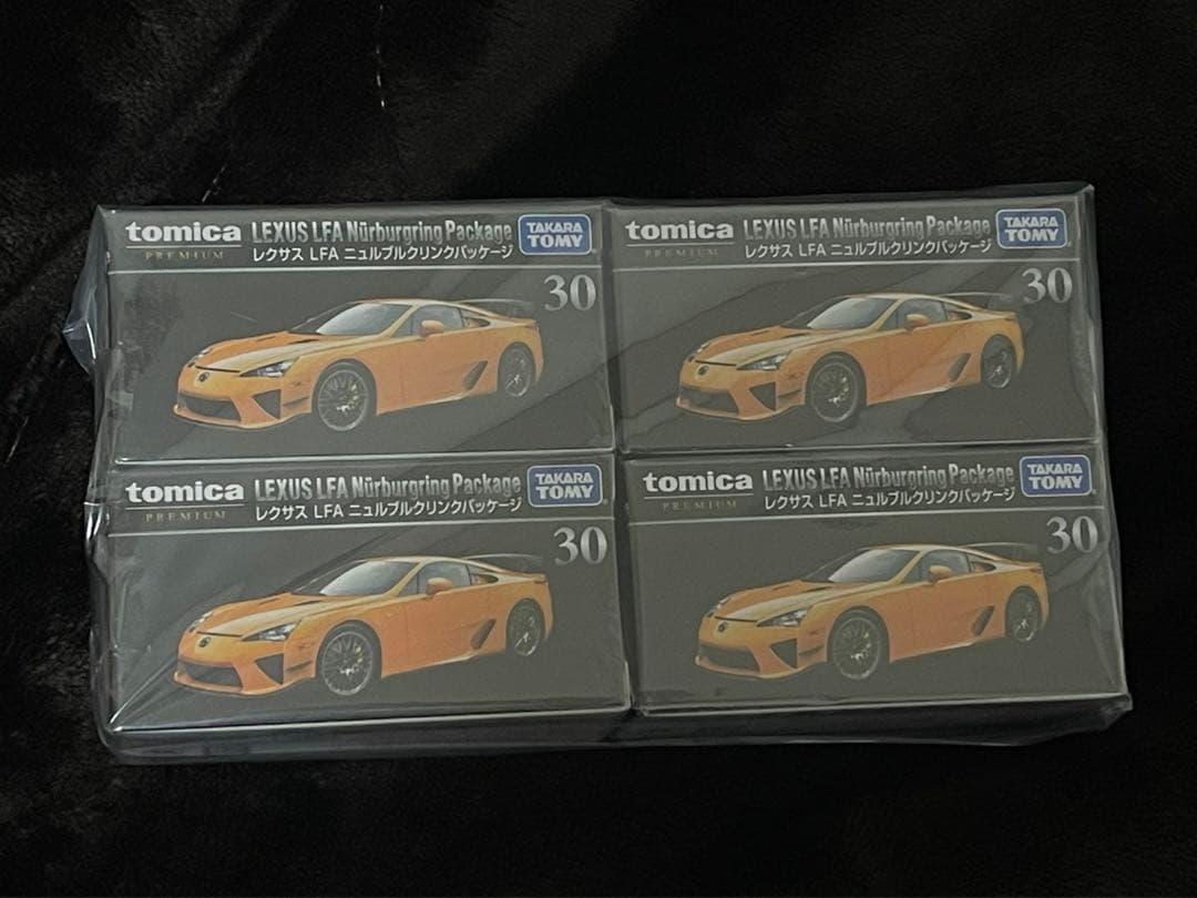 トミカプレミアム　レクサス　LFA 4台セット　未開封
