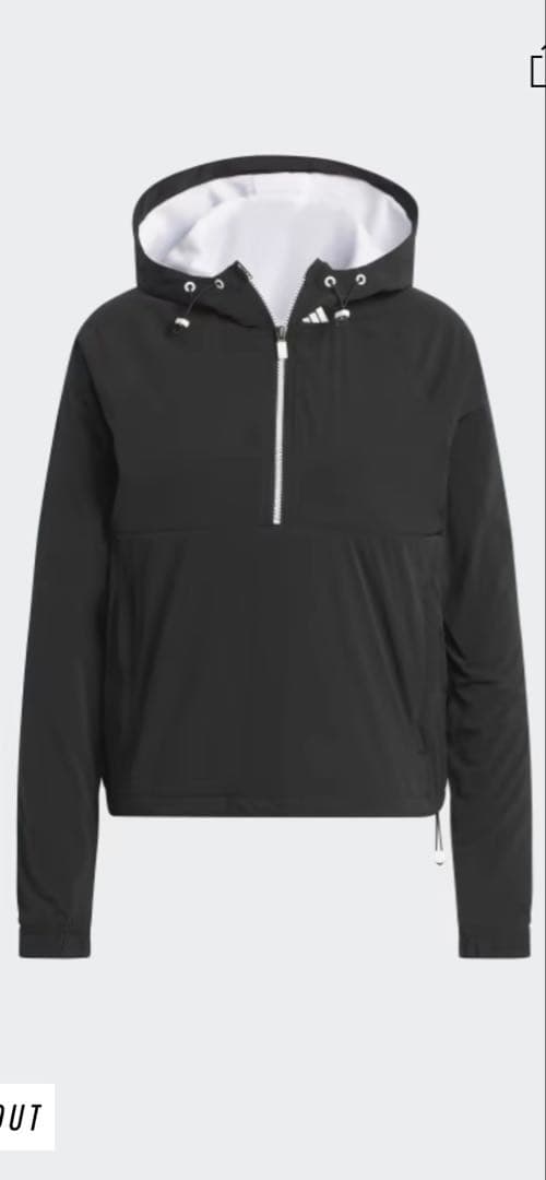 adidas レディース ゴルフフーディ Mサイズ WIND.RDY新品未使用