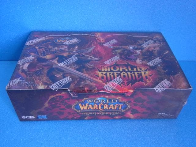 1BOX　未開封新品　ワールドオブウォークラフト　ワールドブレイカー　日本語版