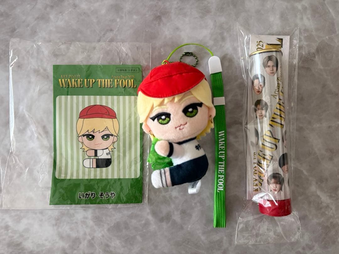 KEY TO LIT 猪狩蒼弥 くっつきてれつ キンブレ まとめ売り