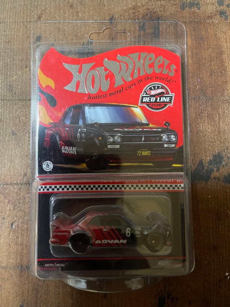 ホットウィール ハコスカ GT-R ADVAN アドバン 2024