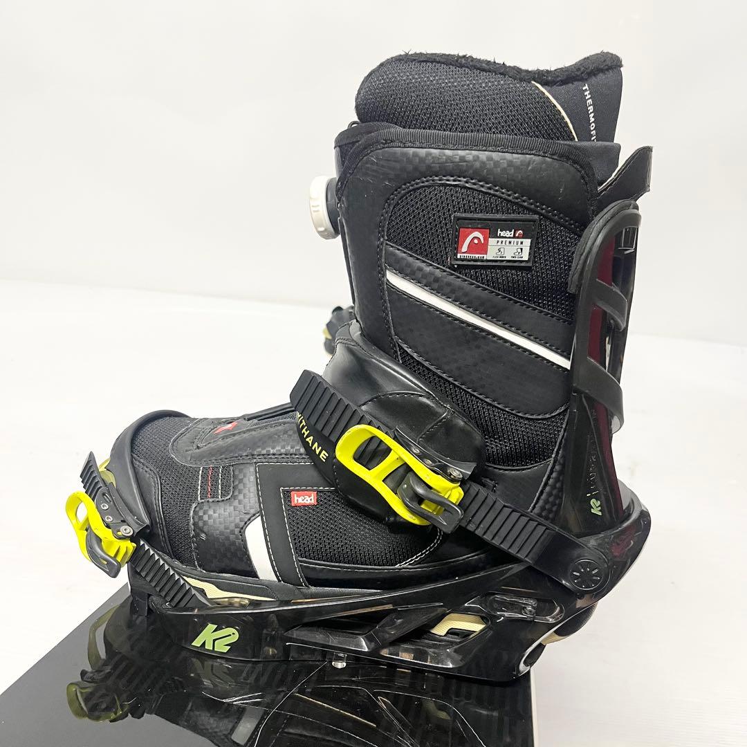 head K2 スノボセット　スノーボード 160cm ブーツ 28cm ヘッド