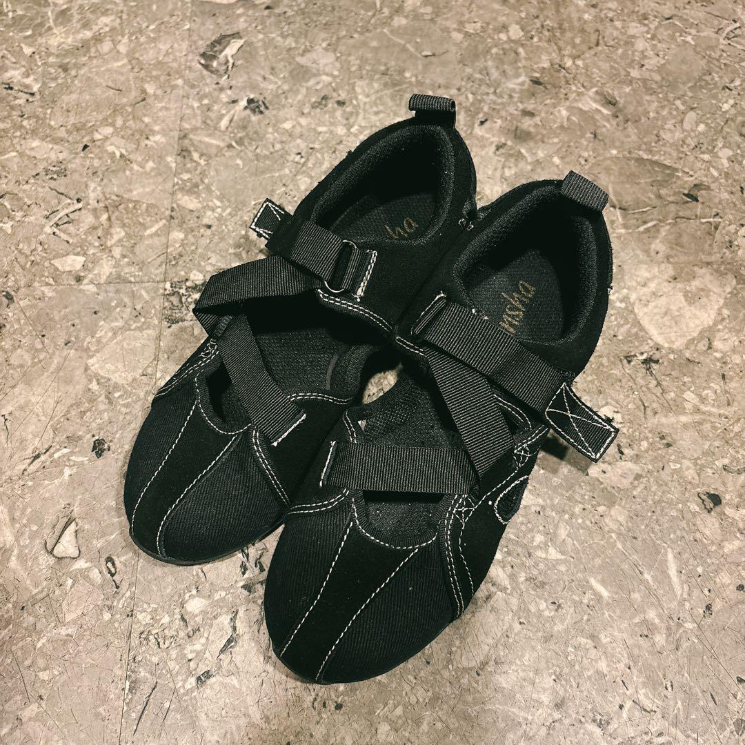 バレエ Foundrymews canvas shoes foundrymews