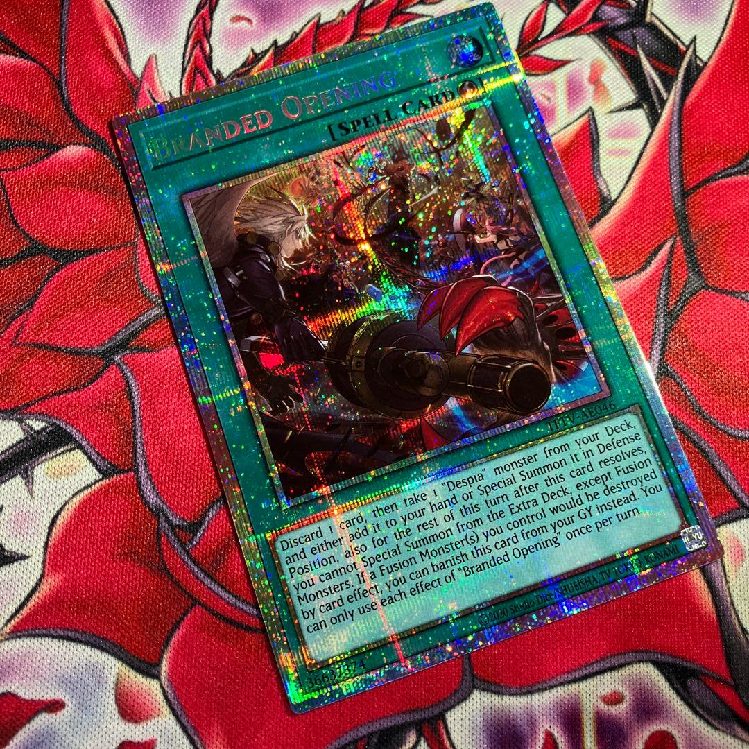 遊戯王　泰亜版　烙印開幕　プリズマティックシークレットレア