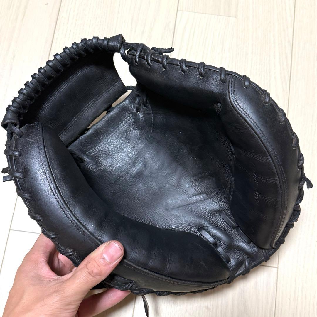 ミズノプロ硬式オーダーキャッチャーミット炭谷モデルHAGA JAPAN