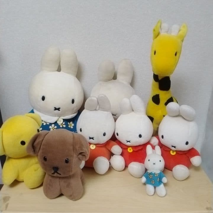 ミッフィーとお友達ぬいぐるみまとめ売り　10点セット