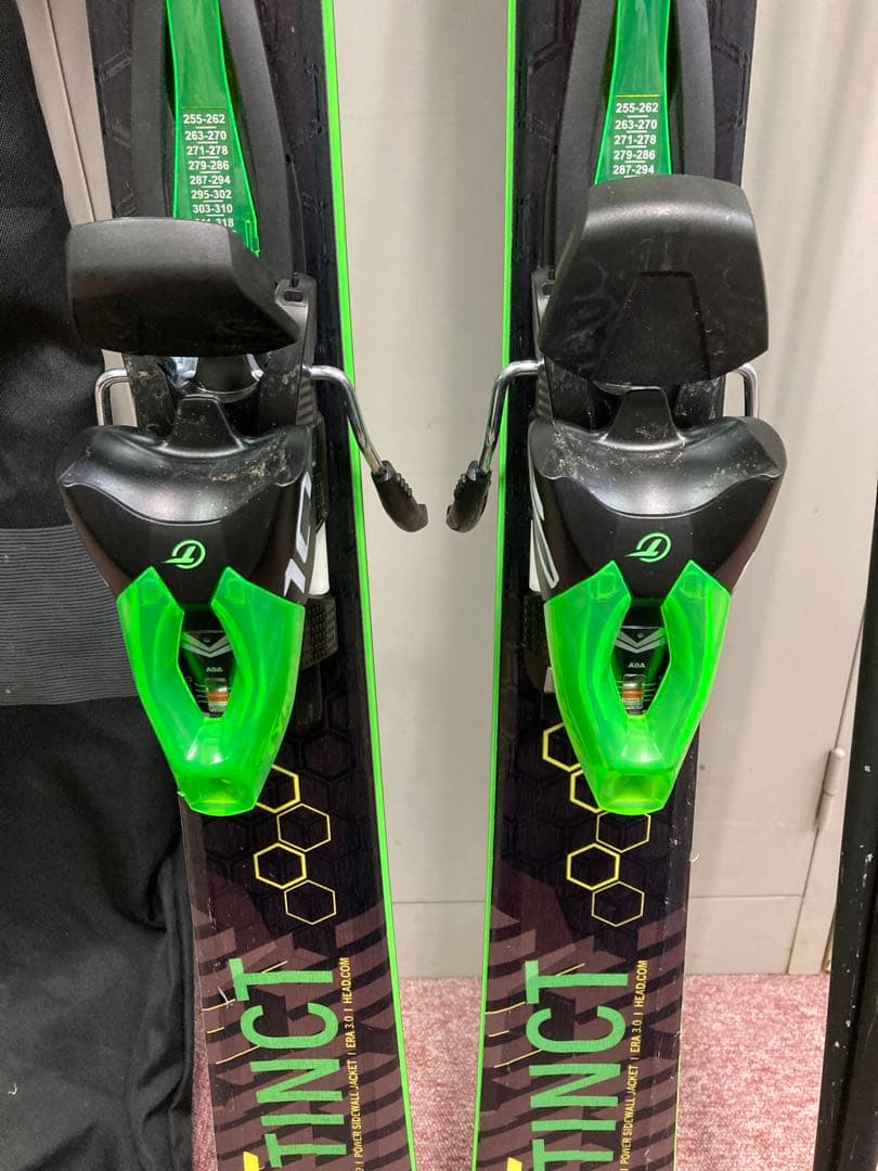 美品　HEAD ヘッド　NATURAL INSTINCT 163cm ストック付