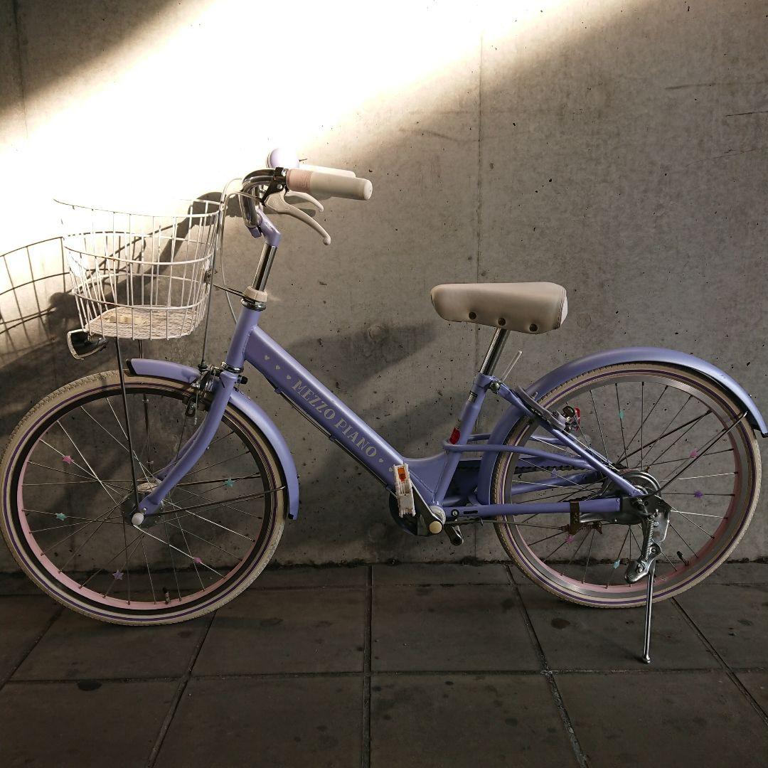 MEZZO PIANO 子供用自転車 20インチ　パープルラベンダー　メゾピアノ