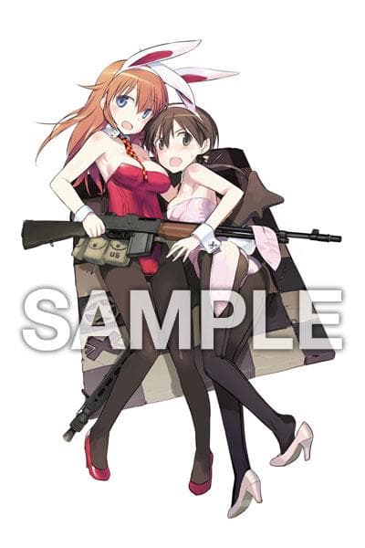 【未開封】ストライクウィッチーズ シャーリー＆バルクホルン シ－ツ