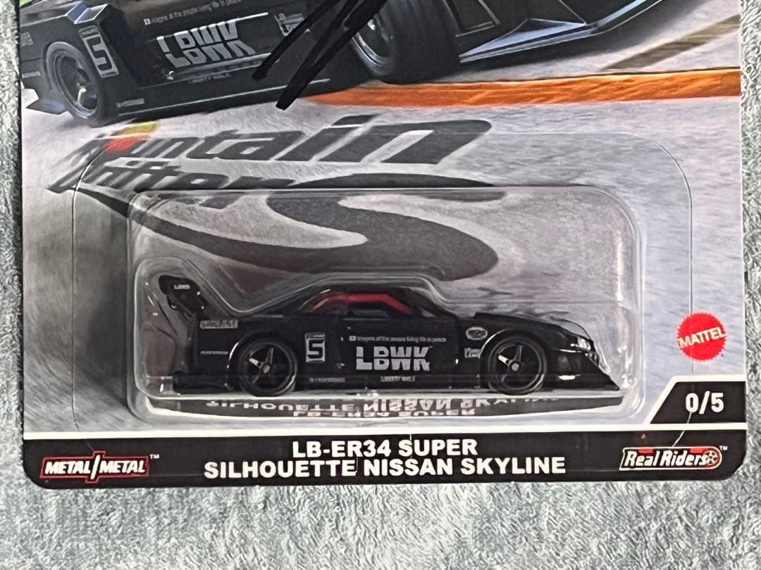 新品 ホットウィール スカイライン LBWK LB-ER34 スーパーシルエット