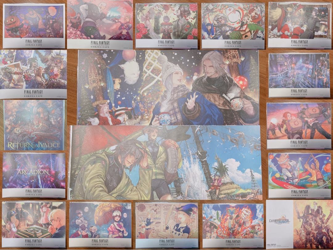 FF14 エオルゼアカフェ エオカフェ ランチョンマット オルシュファン 他
