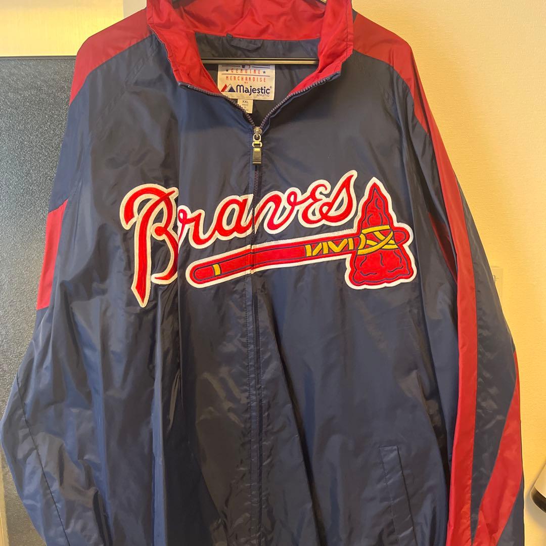 Majestic Braves フルジップジャケット XXL