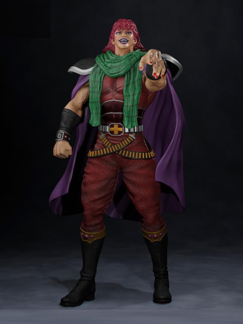 北斗の拳 新品未使用 1/6スケール ユダ ガレージキット　Juda