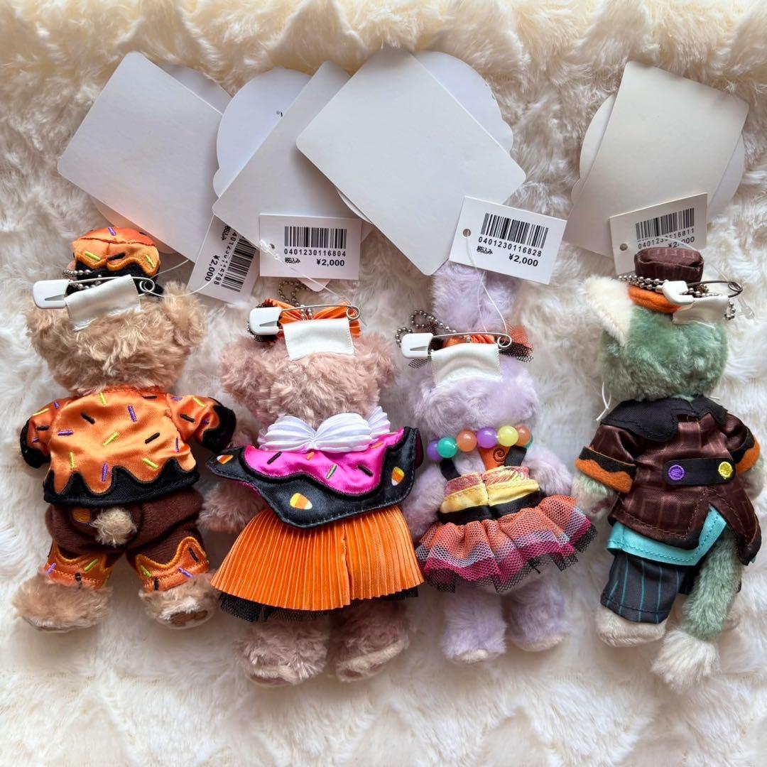 未使用　ディズニー　ダッフィー&フレンズ　ぬいぐるみバッジ　ぬいば　ハロウィン