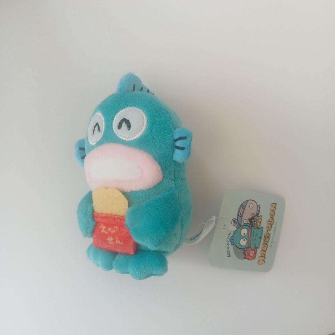 サンリオ ハンギョドン むにゅぐるみ えびせん キーホルダー タグ付未使用