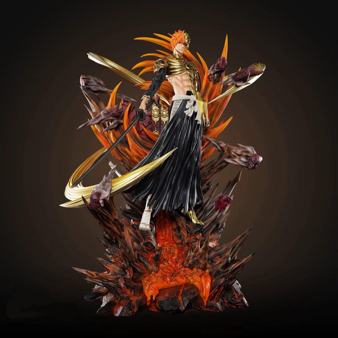 ブリーチ BLEACH 地獄 黒崎一護 ガレージキット フィギュア