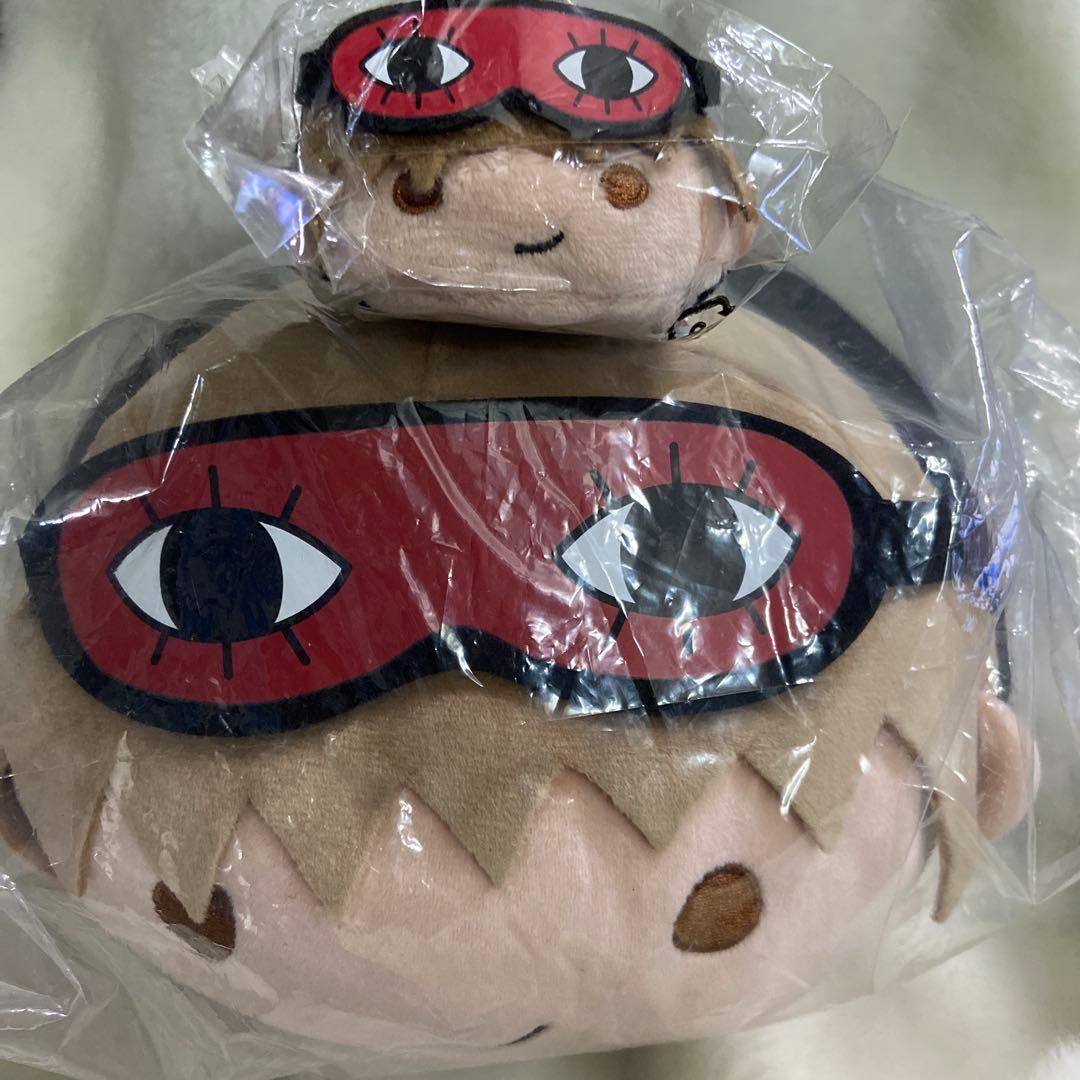 銀魂 沖田 ジャンプショップ のるキャラマスコット もちもちBIG ぬいぐるみ②