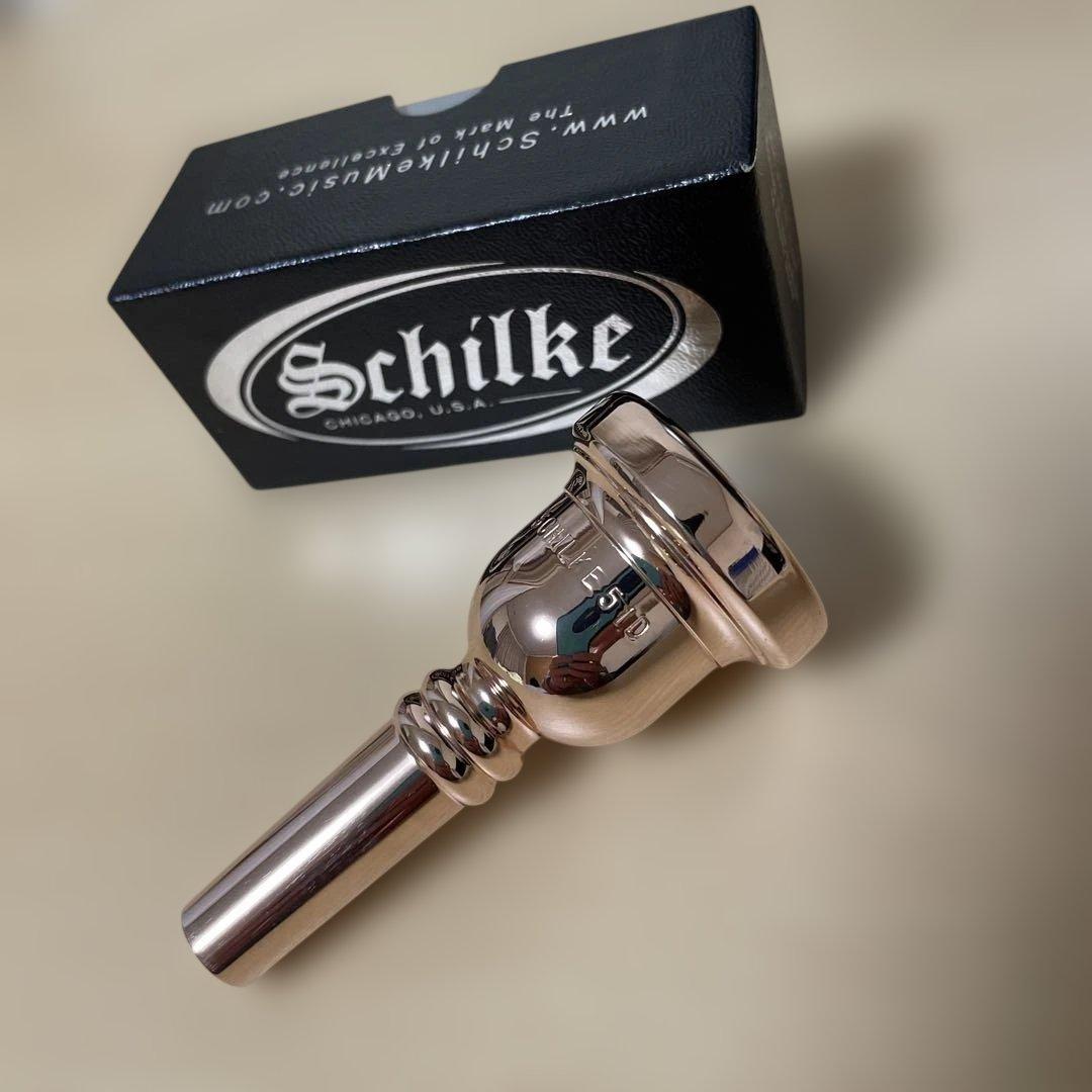 Schilke 51Dトロンボーンマウスピース　ピンクゴールド